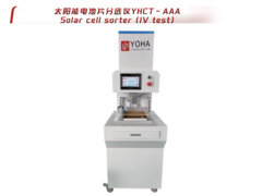 Sorteermachine voor zonnecellen (IV-test)